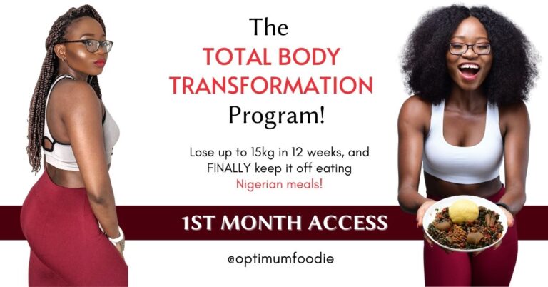 Total Body Transformation (Month 1)